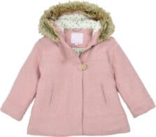Εβίτα Παιδικό Παλτό για Κορίτσι 215254 Ροζ