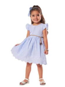 Εβίτα 238223 Παιδικό Φόρεμα Γαλάζιο